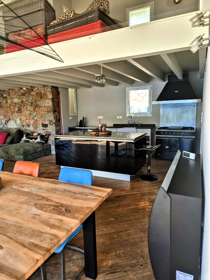 Pièce de vie - cuisine - mezzanine