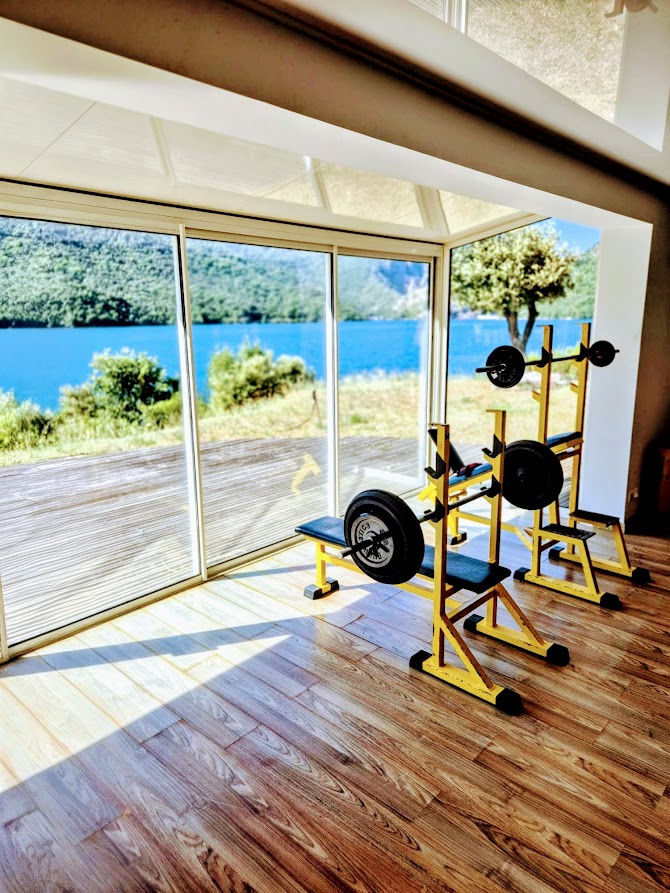 salle de sport vue lac 1